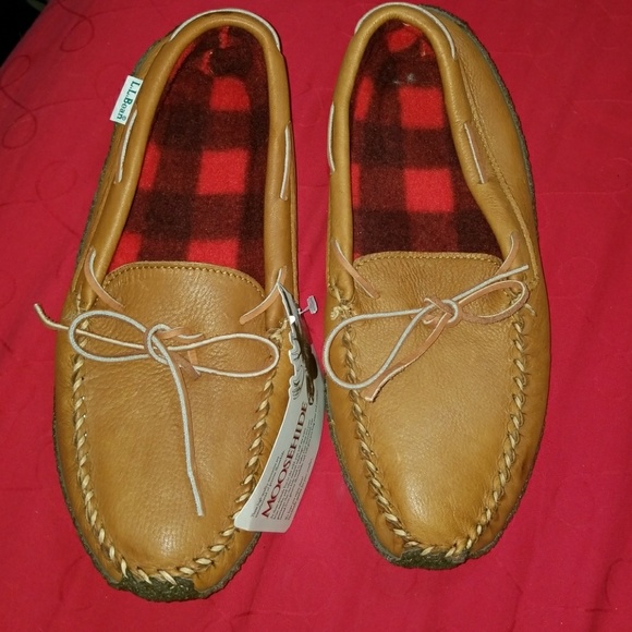 ll bean moosehide slippers